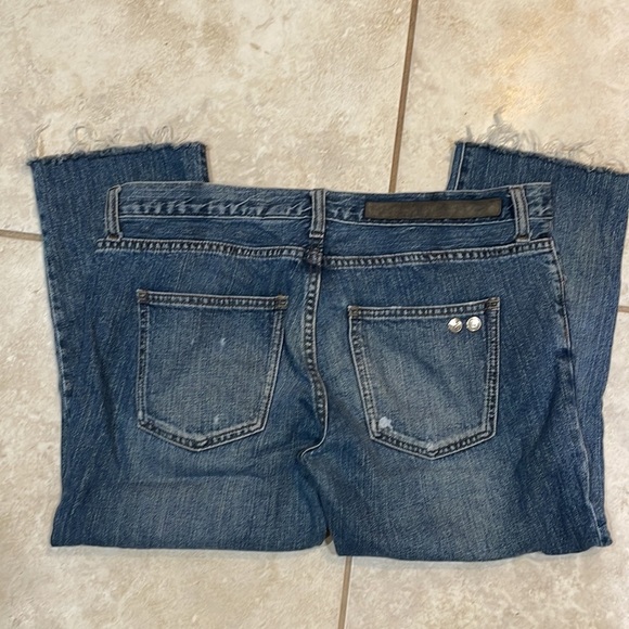 Vintage Marc Jacobs Low Rise Destroyed Crop Jeans 4 - Picture 7 of 8